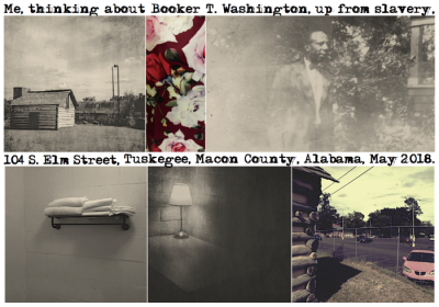 “Me, Thinking about Booker T. Washington” — a photo-narrative by Charles Ingham