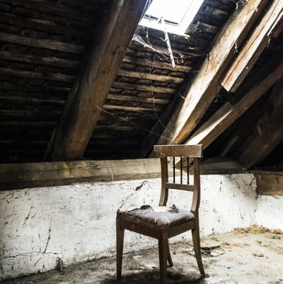 “Up in the Attic” — a poem by Alan Yount