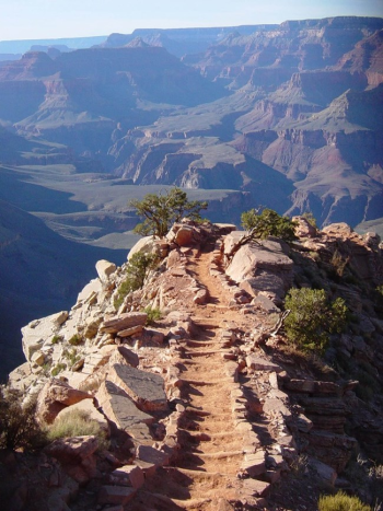 “At the Grand Canyon” — a poem by T.S. Davis