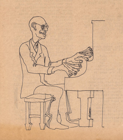 Eubie Blake by Al Summ