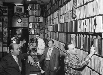 Commodore Record Shop photo by William Gottlieb