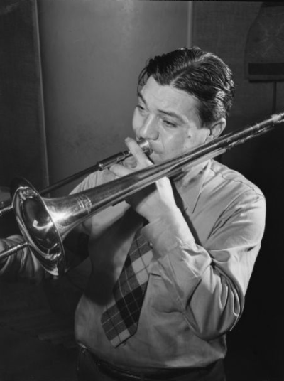 Jack Teagarden photo by William Gottlieb/Library of Congress