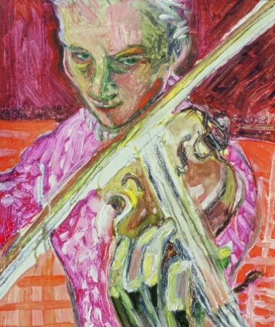 "Violinist II" by James Brewer