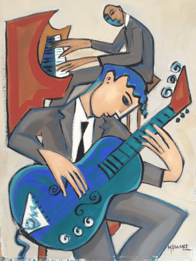 "Jazz Guitar" by Marsha Hammel