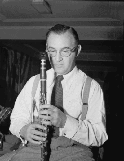 photo of Benny Goodman by William Gottlieb/LIbrary of Congress
