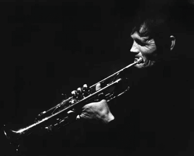 photo of Chet Baker by Veryl Oakland