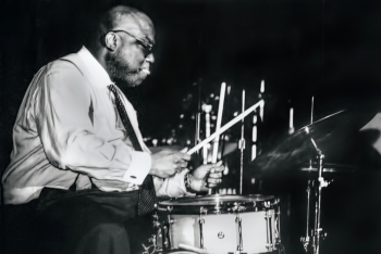 photo of Stanley Crouch by Michael Jackson