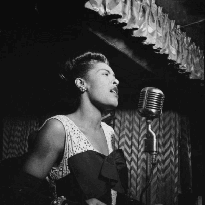 photo of Billie Holiday by William Gottlieb/Library of Congress