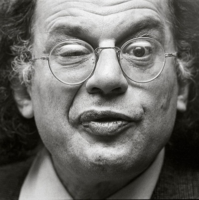 Feature Allen Ginsberg in 1979; photo by Michiel Hendryckx, CC BY-SA 3.0, via Wikimedia Commons