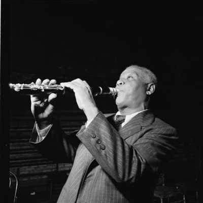 Poetry photo of Sidney Bechet by William Gottlieb